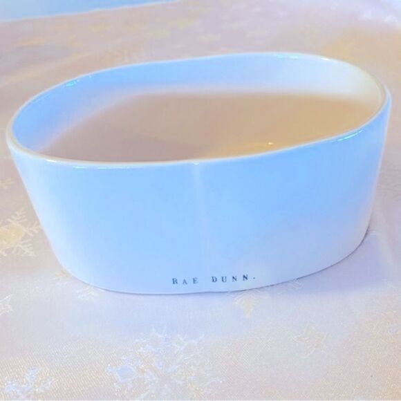 Rae Dunn Namaste Oval Trinket/Planter Bowl not for cooking formerly candle bowl - Picture 3 of 5